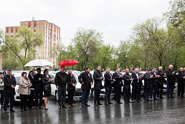 Новые машины получили еще 22 больницы области